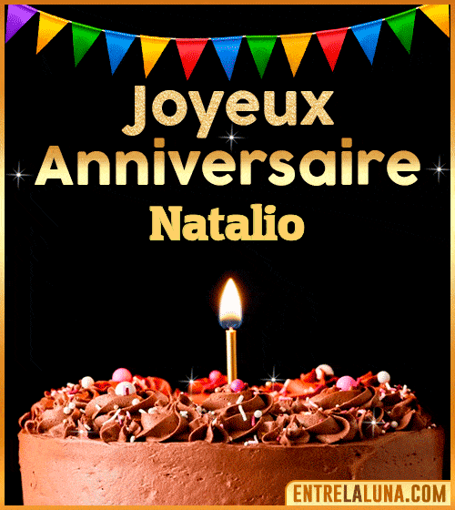 GIF Joyeux Anniversaire Natalio