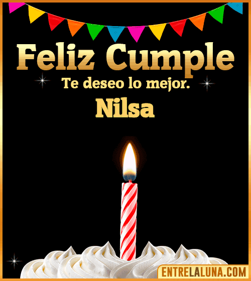 Gif Feliz Cumple Nilsa
