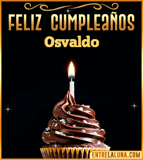 Gif Animado de Feliz Cumpleaños Osvaldo