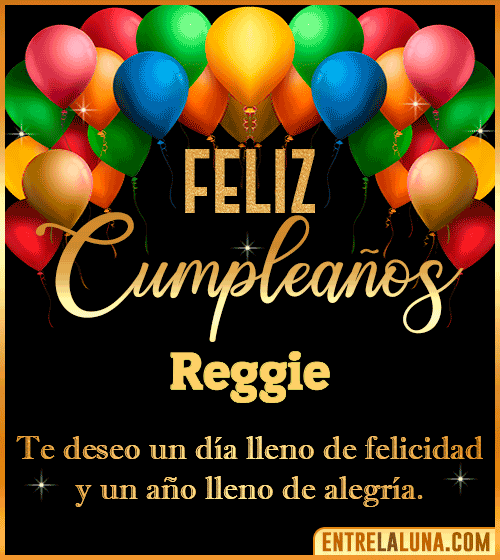 Mensajes de cumpleaños Reggie