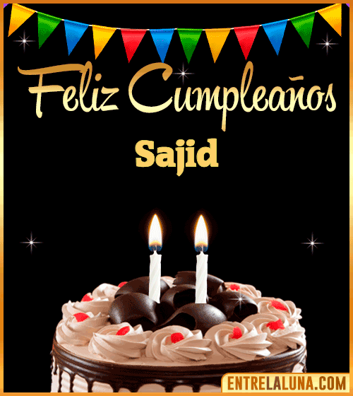 Feliz Cumpleaños Sajid