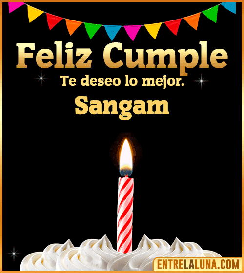 Gif Feliz Cumple Sangam