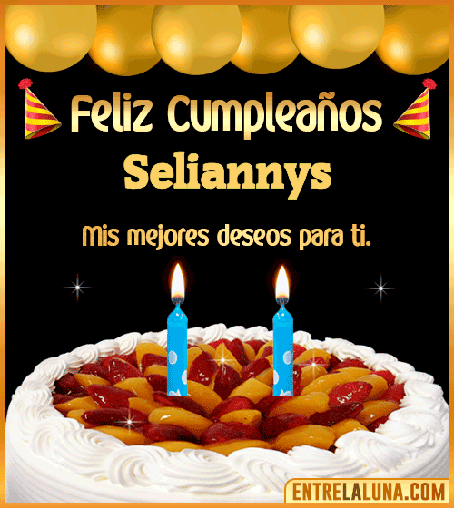 Gif de pastel de Cumpleaños Seliannys