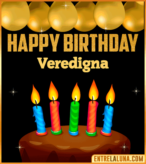 Happy Birthday gif Veredigna