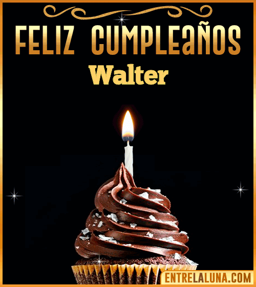 Gif Animado de Feliz Cumpleaños Walter