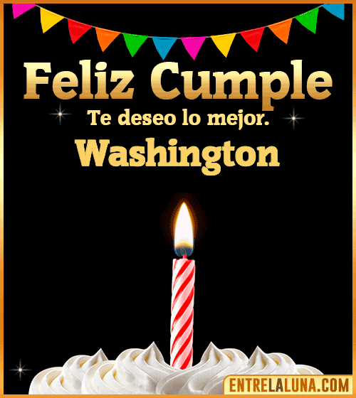 Gif Feliz Cumple Washington