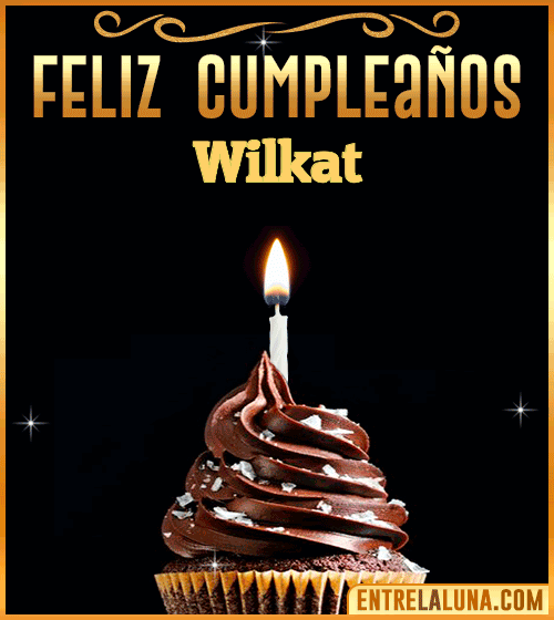 Gif Animado de Feliz Cumpleaños Wilkat