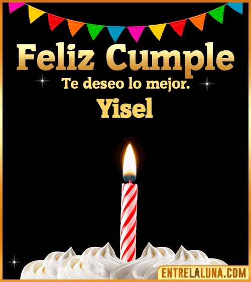 Gif Feliz Cumple Yisel