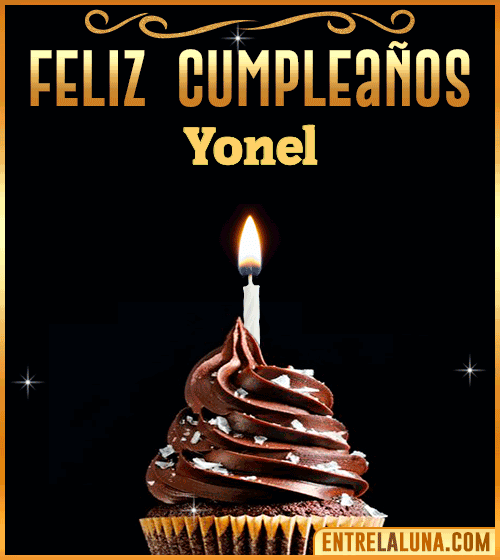 Gif Animado de Feliz Cumpleaños Yonel