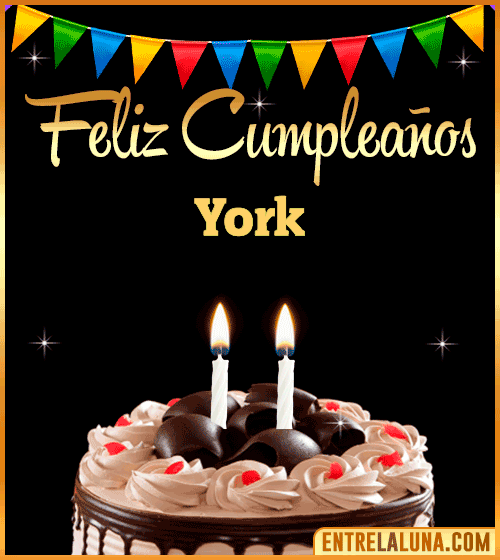 Feliz Cumpleaños York
