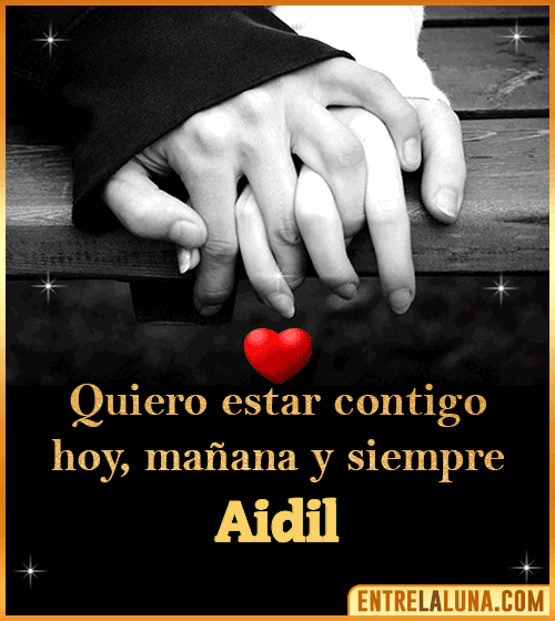Gif de Amor con Nombre Aidil
