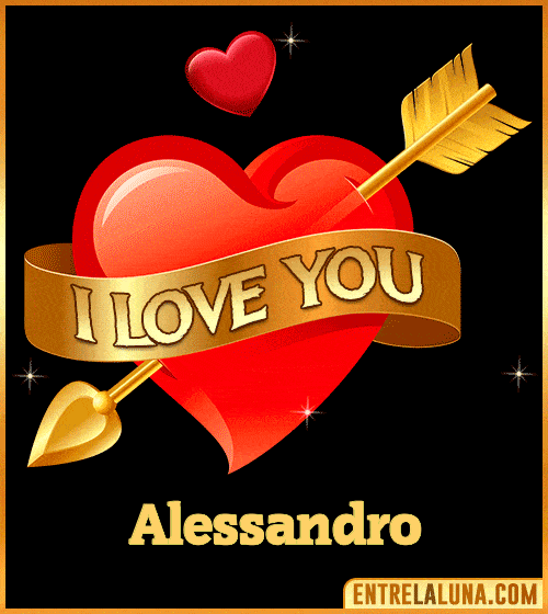 GiF I love you Alessandro