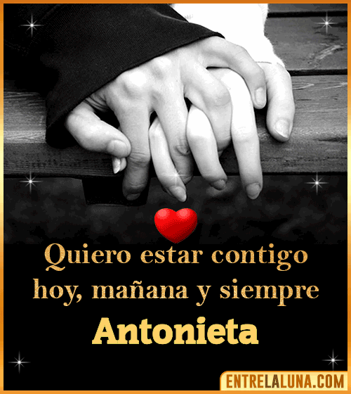 Gif de Amor con Nombre Antonieta