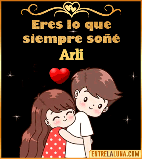 Gif de Amor para Arli