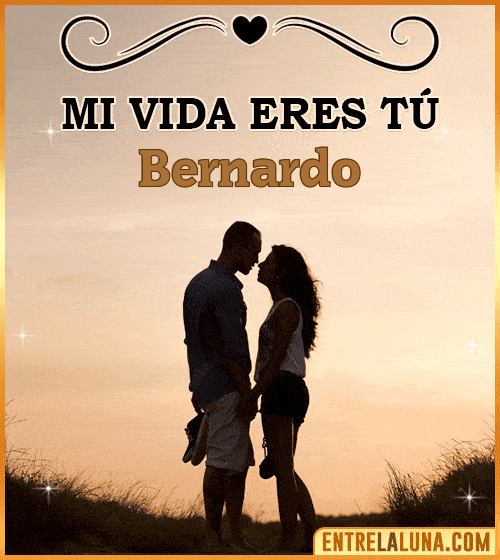 Mi vida eres tú Bernardo