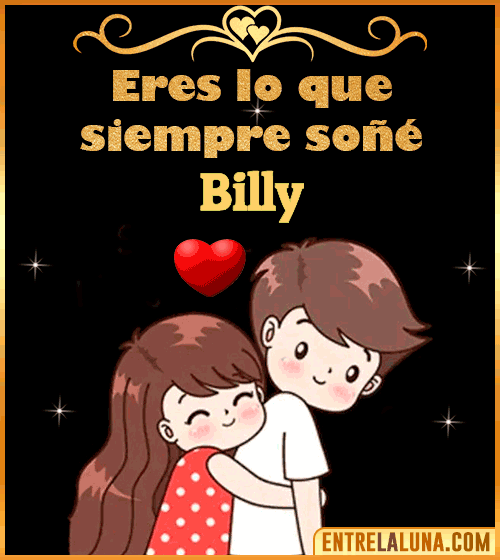 Gif de Amor para Billy