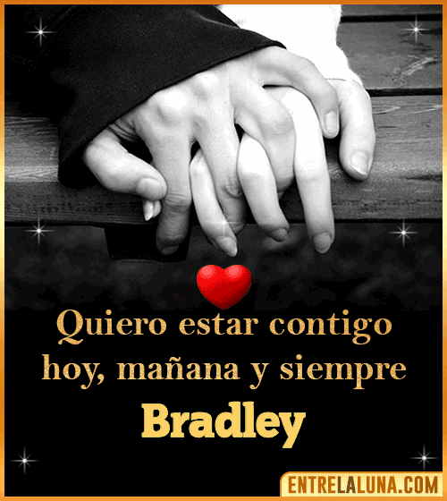 Gif de Amor con Nombre Bradley