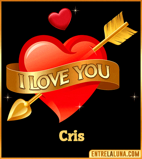 GiF I love you Cris