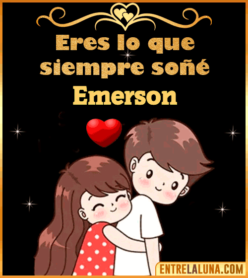 Gif de Amor para Emerson