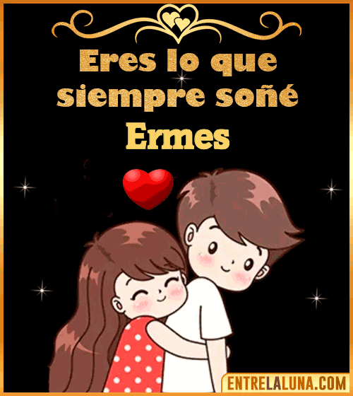 Gif de Amor para Ermes
