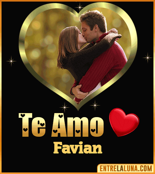 Gif Te amo Favian