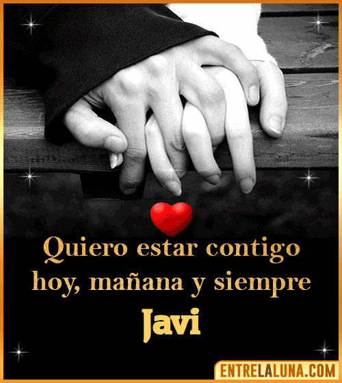 Gif de Amor con Nombre Javi
