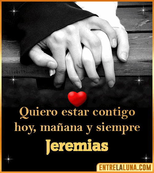 Gif de Amor con Nombre Jeremias