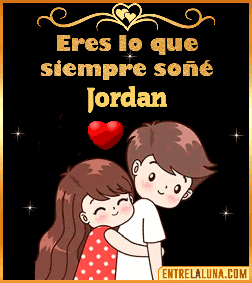 Gif de Amor para Jordan