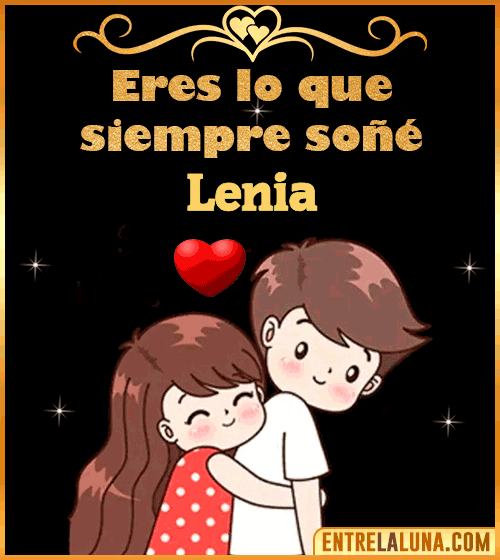 Gif de Amor para Lenia