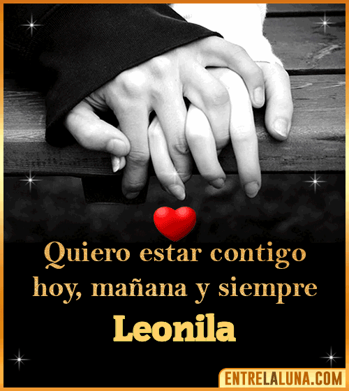 Gif de Amor con Nombre Leonila