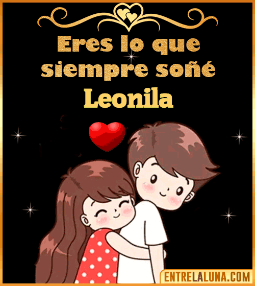 Gif de Amor para Leonila