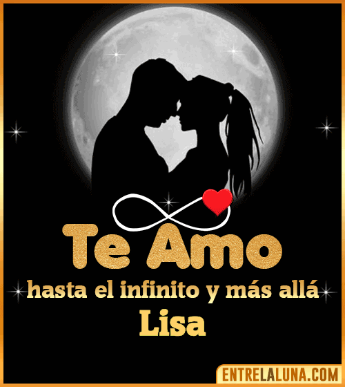 Te amo hasta el infinito y más allá Lisa