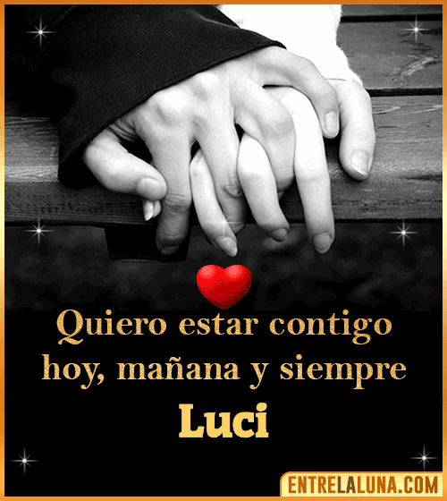 Gif de Amor con Nombre Luci