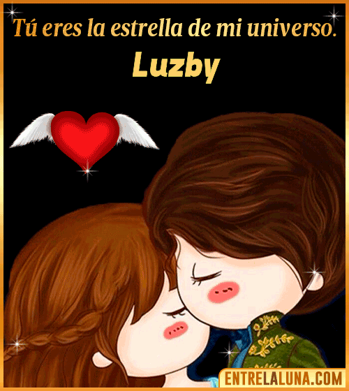 Tú eres la estrella de mi universo Luzby