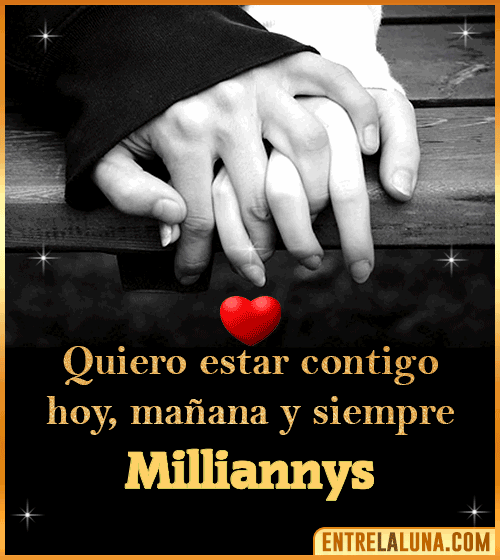 Gif de Amor con Nombre Milliannys