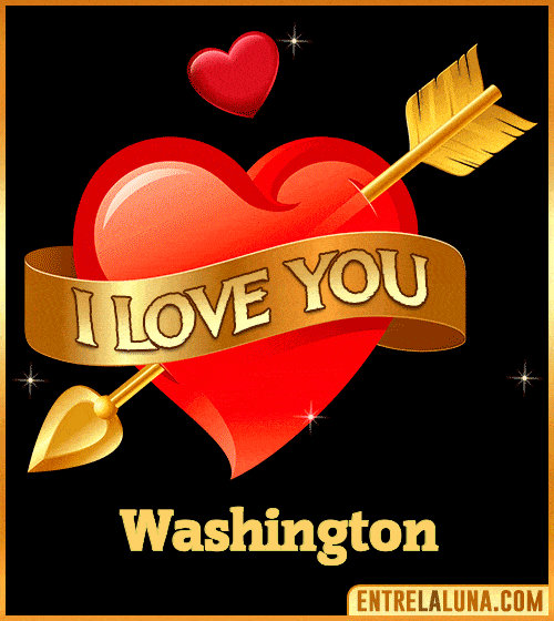 GiF I love you Washington
