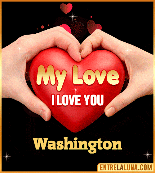 My Love i love You Washington