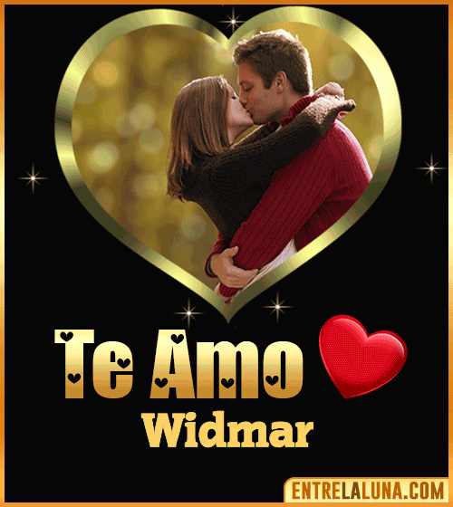 Gif Te amo Widmar
