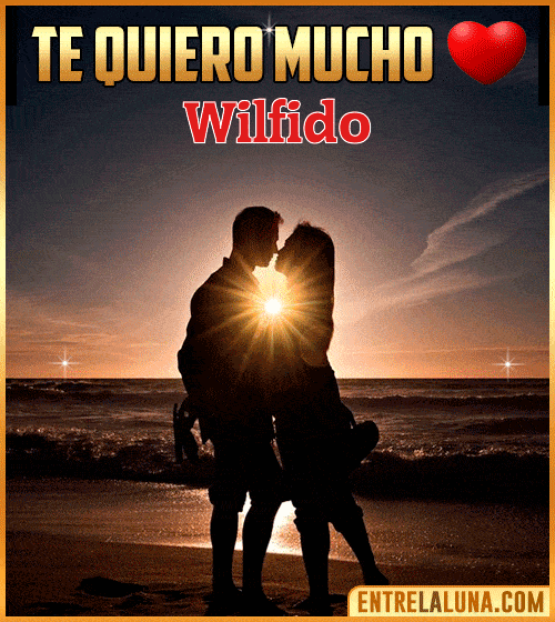 Te quiero mucho Wilfido
