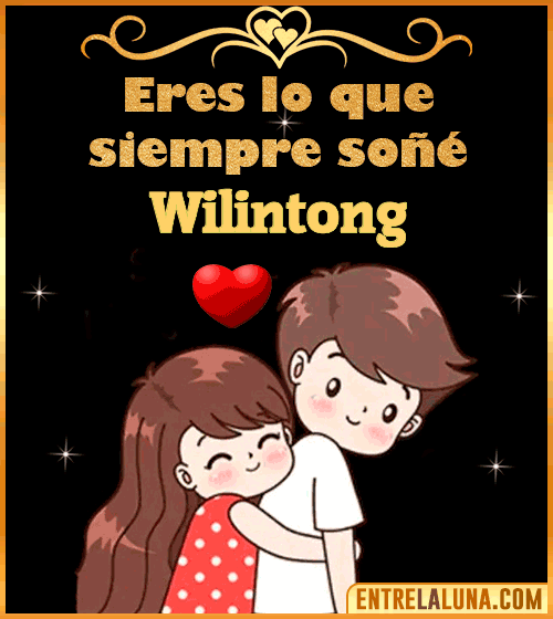 Gif de Amor para Wilintong