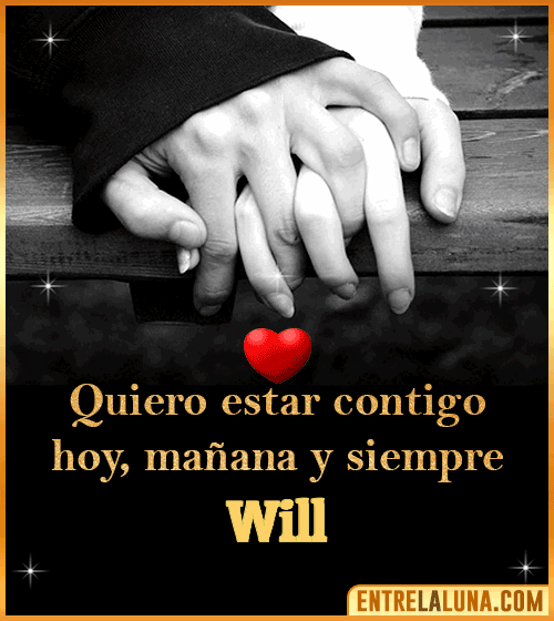 Gif de Amor con Nombre Will