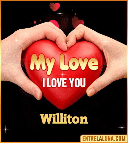 My Love i love You Williton