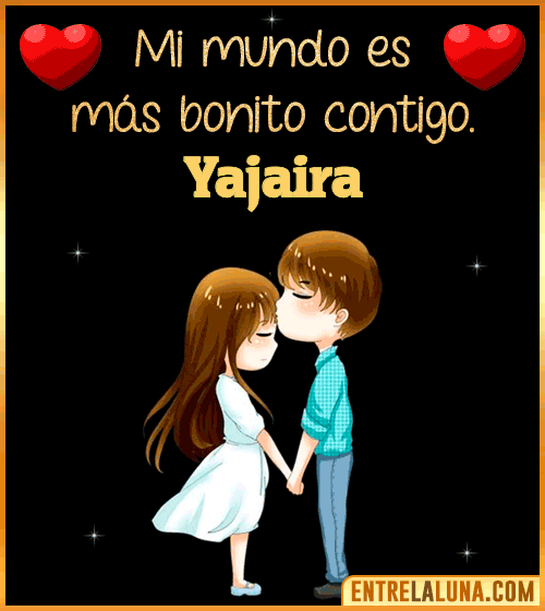 Gif de Amor para WhatsApp con Nombre Yajaira