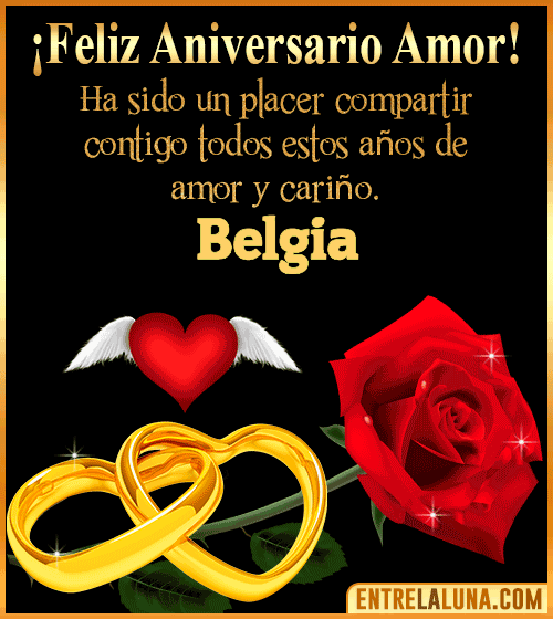 Gif de Feliz Aniversario Belgia