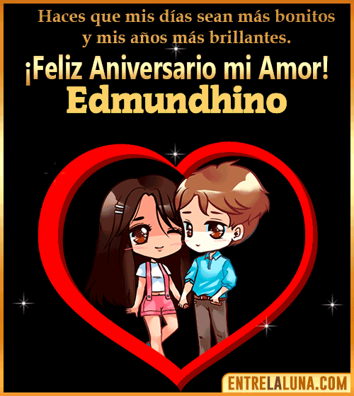 Feliz Aniversario mi Amor gif Edmundhino