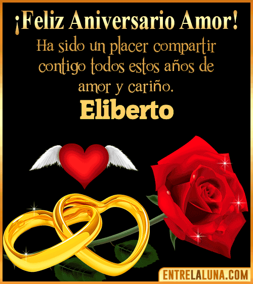Gif de Feliz Aniversario Eliberto