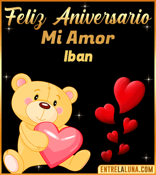 Feliz Aniversario mi Amor Iban