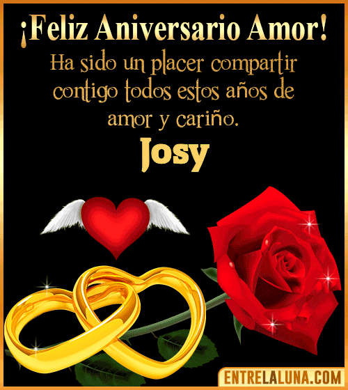 Gif de Feliz Aniversario Josy