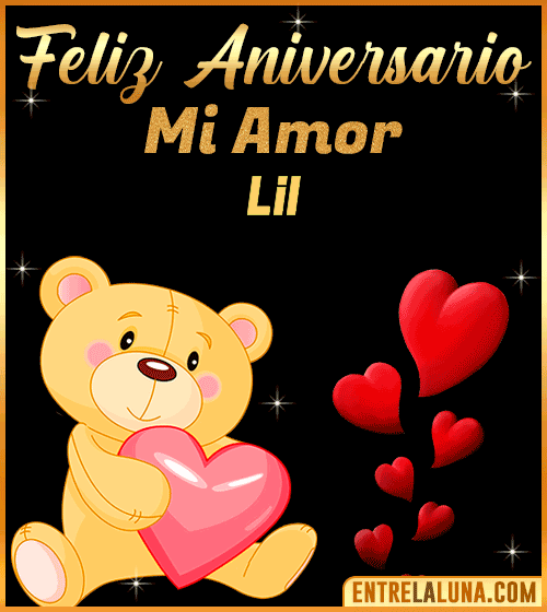 Feliz Aniversario mi Amor Lil