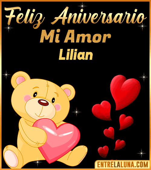 Feliz Aniversario mi Amor Lilian